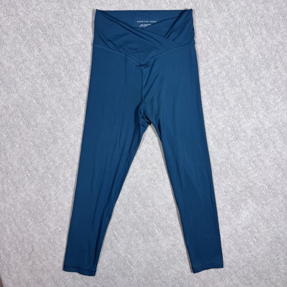 American Eagle Outfitters Pants - American Eagle AE Lightweight 7/8 Everything Legging Size S Crossover Teal